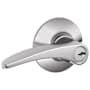 Schlage Manhattan Single Cylinder Keyed Entry Door Lever Set Polished Chrome
