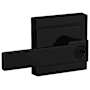 Schlage Northbrook Single Cylinder Keyed Entry Door Lever Set with Upland Trim Matte Black