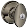 Schlage Siena Keyed Entry Door Knob Set Antique Pewter