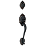 Schlage Brookshire Keyed Handleset Single Cylinder (Interior Side Sold Separately) Aged Bronze