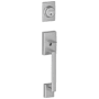 Schlage Century Single Cylinder Exterior Entrance Handleset from the F-Series Satin Chrome