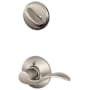 Schlage Accent Left Handed Single Cylinder Interior Pack - Exterior Handleset Sold Separately Satin Nickel