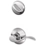 Schlage Accent Left Handed Single Cylinder Interior Pack - Exterior Handleset Sold Separately Bright Chrome