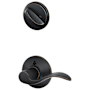 Schlage Accent Left Handed Single Cylinder Interior Pack - Exterior Handleset Sold Separately Aged Bronze