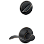 Schlage Accent Right Handed Single Cylinder Interior Pack - Exterior Handleset Sold Separately Aged Bronze