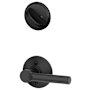 Schlage Broadway Single Cylinder Interior Pack - Exterior Handleset Sold Separately Matte Black