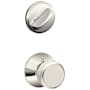 Schlage Bowery Single Cylinder Interior Pack - Exterior Handleset Sold Separately Polished Nickel