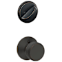 Schlage Bowery Single Cylinder Interior Pack - Exterior Handleset Sold Separately Aged Bronze