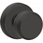 Schlage Bowery Single Cylinder Interior Pack Knob Set with Deadbolt Trim and Decorative Greyson Rose - Exterior Handleset Sold Separately Aged Bronze