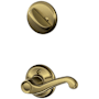 Schlage Flair Left Handed Single Cylinder Interior Pack - Exterior Handleset Sold Separately Antique Brass