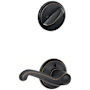 Schlage Flair Right Handed Single Cylinder Interior Pack - Exterior Handleset Sold Separately Aged Bronze