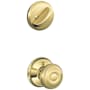Schlage Georgian Single Cylinder Interior Pack - Exterior Handleset Sold Separately Polished Brass