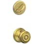 Schlage Georgian Single Cylinder Interior Pack - Exterior Handleset Sold Separately Satin Brass