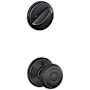 Schlage Georgian Single Cylinder Interior Pack - Exterior Handleset Sold Separately Aged Bronze