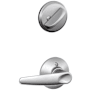 Schlage Jazz Single Cylinder Interior Pack - Exterior Handleset Sold Separately Satin Chrome