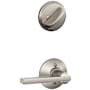 Schlage Latitude Single Cylinder Interior Pack - Exterior Handleset Sold Separately Satin Nickel