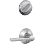 Schlage Latitude Single Cylinder Interior Pack - Exterior Handleset Sold Separately Satin Chrome