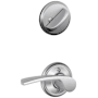 Schlage Merano Right Handed Single Cylinder Interior Pack - Exterior Handleset Sold Separately Satin Chrome