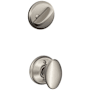 Schlage Sienna Single Cylinder Interior Pack - Exterior Handleset Sold Separately Satin Nickel