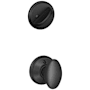 Schlage Sienna Single Cylinder Interior Pack - Exterior Handleset Sold Separately Matte Black
