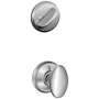 Schlage Sienna Single Cylinder Interior Pack - Exterior Handleset Sold Separately Satin Chrome