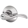 Schlage Accent Right Handed Single Cylinder Keyed Entry Storeroom Door Lever Set Bright Chrome