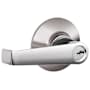 Schlage Elan Single Cylinder Keyed Entry Storeroom Door Lever Set Bright Chrome