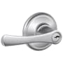 Schlage Avila Single Cylinder Keyed Entry Storeroom Door Lever Set Satin Chrome