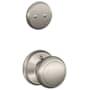 Schlage Andover One-Sided Dummy Interior Pack - Exterior Handleset Sold Separately Satin Nickel