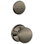 Schlage Andover One-Sided Dummy Interior Pack - Exterior Handleset Sold Separately Antique Pewter