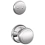 Schlage Andover One-Sided Dummy Interior Pack - Exterior Handleset Sold Separately Bright Chrome