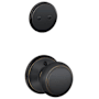 Schlage Andover One-Sided Dummy Interior Pack - Exterior Handleset Sold Separately Aged Bronze