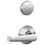 Schlage Elan One-Sided Dummy Interior Pack - Exterior Handleset Sold Separately Bright Chrome