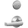 Schlage Elan One-Sided Dummy Interior Pack - Exterior Handleset Sold Separately Satin Chrome