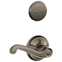 Schlage Flair Right Handed One-Sided Dummy Interior Pack - Exterior Handleset Sold Separately Antique Pewter