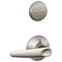 Schlage Jazz One-Sided Dummy Interior Pack - Exterior Handleset Sold Separately Satin Nickel