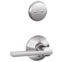 Schlage Latitude One-Sided Dummy Interior Pack - Exterior Handleset Sold Separately Bright Chrome