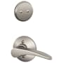 Schlage Manhattan Left Handed One-Sided Dummy Interior Pack - Exterior Handleset Sold Separately Satin Nickel