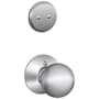 Schlage Orbit One-Sided Dummy Interior Pack - Exterior Handleset Sold Separately Satin Chrome