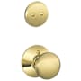 Schlage Plymouth One-Sided Dummy Interior Pack - Exterior Handleset Sold Separately Polished Brass