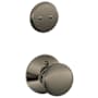 Schlage Plymouth One-Sided Dummy Interior Pack - Exterior Handleset Sold Separately Antique Pewter