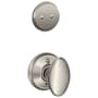 Schlage Siena One-Sided Dummy Interior Pack - Exterior Handleset Sold Separately Satin Nickel