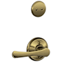 Schlage Avila One-Sided Dummy Interior Pack - Exterior Handleset Sold Separately Antique Brass