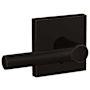 Schlage Custom Broadway Non-Turning Two-Sided Dummy Door Lever Set with Collins Trim Aged Bronze