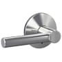 Schlage Custom Broadway Passage & Privacy Door Lever Set with Kinsler Trim Bright Chrome
