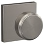 Schlage Custom Bowery Passage & Privacy Door Knob Set with Collins Trim Satin Nickel