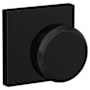 Schlage Custom Bowery Passage & Privacy Door Knob Set with Collins Trim Matte Black