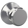 Schlage Custom Bowery Passage & Privacy Door Knob Set with Kinsler Trim Bright Chrome