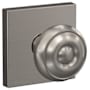Schlage Custom Georgian Passage & Privacy Door Knob Set with Collins Trim Satin Nickel
