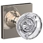 Schlage Custom Hobson Passage & Privacy Door Knob Set with Collins Trim Polished Nickel